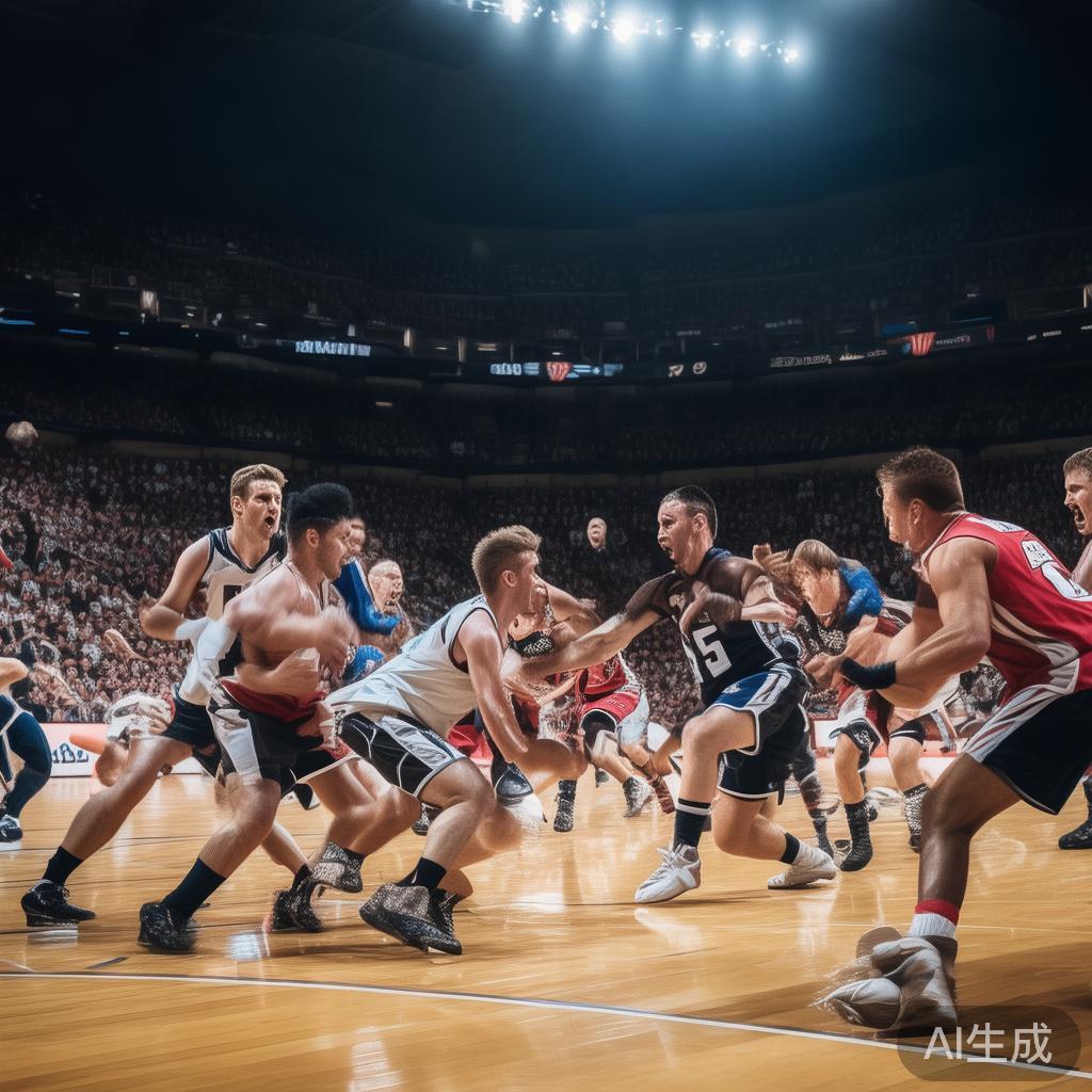 以某场经典对决为例，去年季后赛一场焦点战中，比赛进